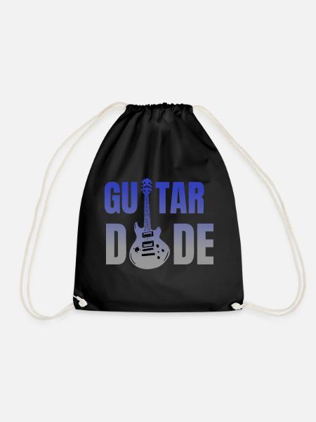 guitar dude - Turnbeutel - Schwarz