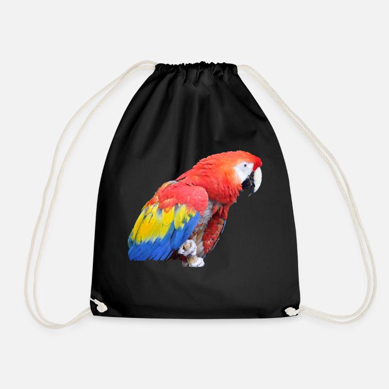 perroquet - Sac de sport léger - noir
