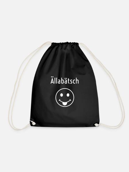 Ällabätsch - Turnbeutel - Schwarz