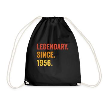 Legendary since 1956 - Turnbeutel - Schwarz - Vorne