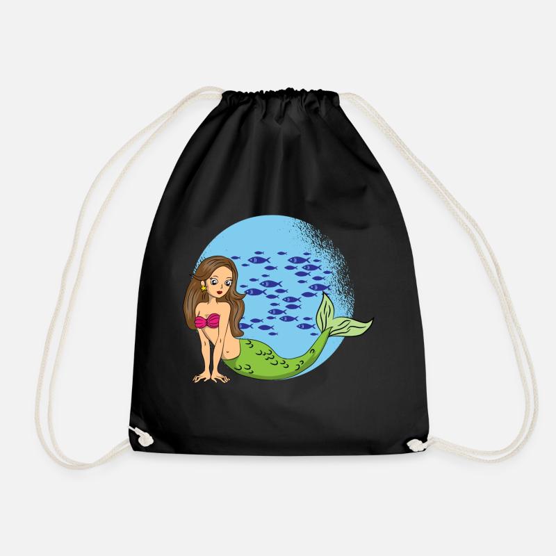 SIRENE by The Manzanita ́s - Drawstring Bag - black