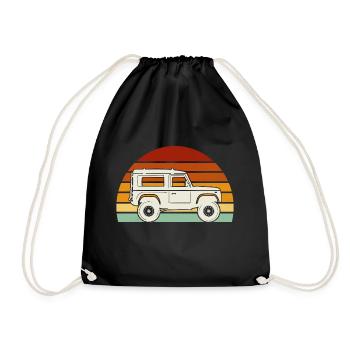 off road 4x4 véhicule tout-terrain - Sac de sport léger - noir - Devant