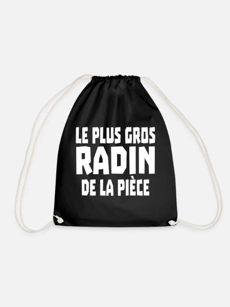 le plus gros radin de la pièce - Sac de sport léger - noir