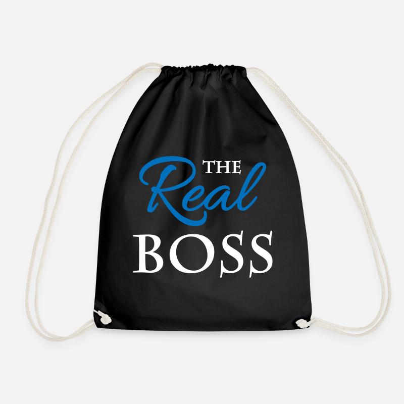 The real boss - Turnbeutel - Schwarz