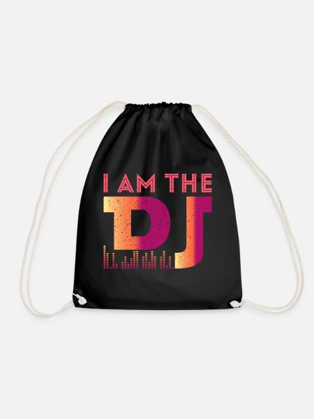 DJ - Turnbeutel - Schwarz