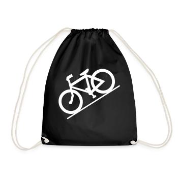 Bicyclette - Sac de sport léger - noir - Devant