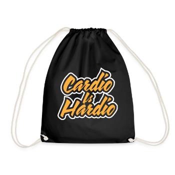 CARDIOO - Turnbeutel - Schwarz - Vorne