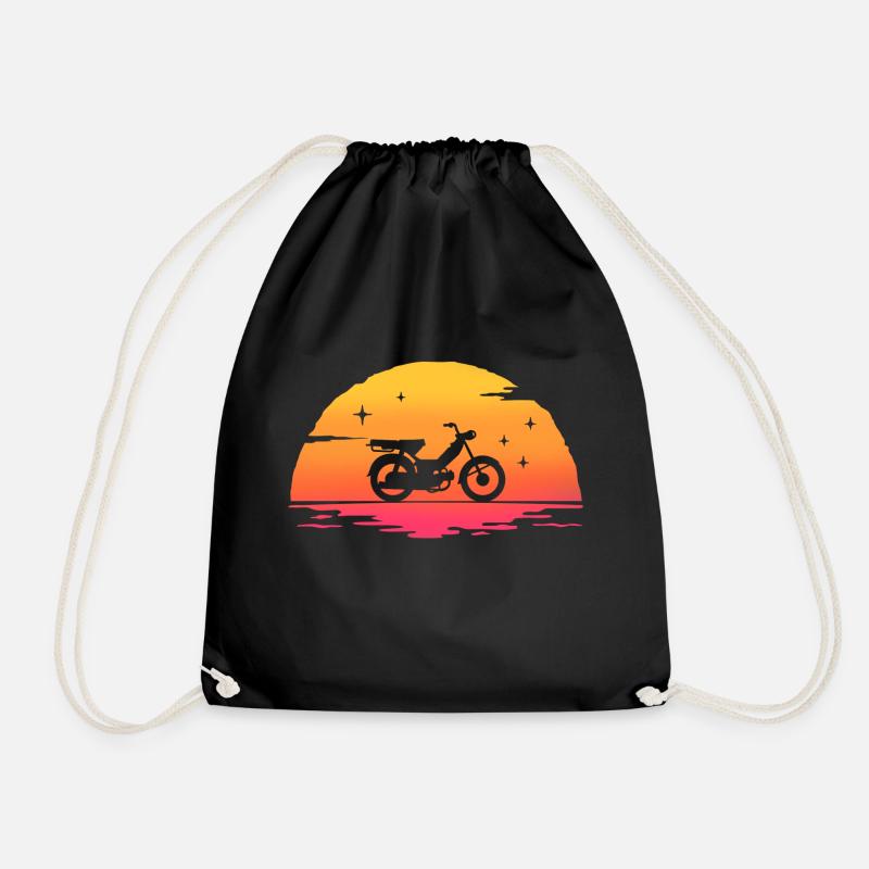 Sunrise Moped Moped - Turnbeutel - Schwarz