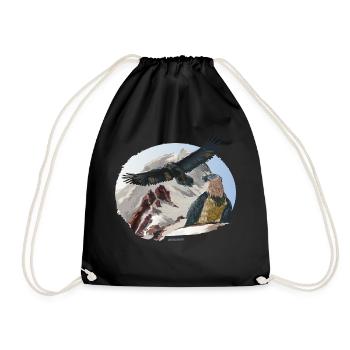 Baret Vulture National Park Berchtesgaden - Drawstring Bag - black - Front