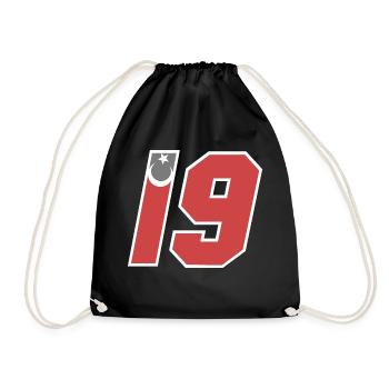 Çorum - Drawstring Bag - black - Front