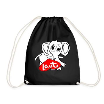 Proboscis - Drawstring Bag - black - Front