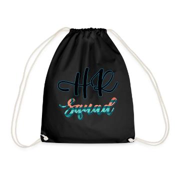 Spécialiste du recrutement de l’escouade RH Ressources humaines - Sac de sport léger - noir - Devant