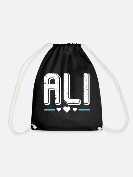 Ali - Turnbeutel - Schwarz