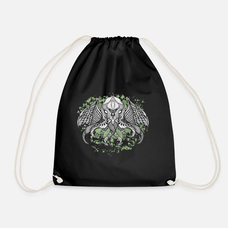 Cthulhu-Tinte II - Turnbeutel - Schwarz