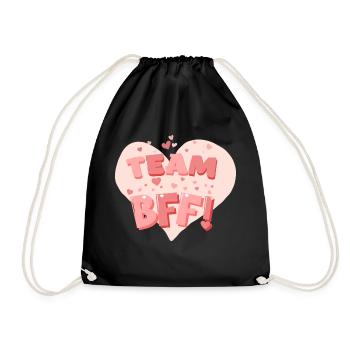 TEAM BFF - Sac de sport léger - noir - Devant