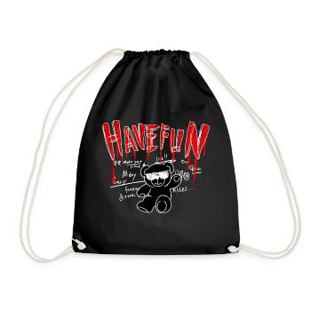 Amusez-vous un - Sac de sport léger - noir - Devant
