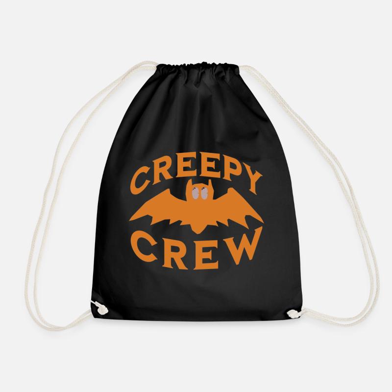 The Spooky Halloween Troupe - Drawstring Bag - black