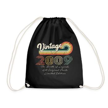 Génial depuis 2009 anniversaire 2009 millésime 200 - Sac de sport léger - noir - Devant