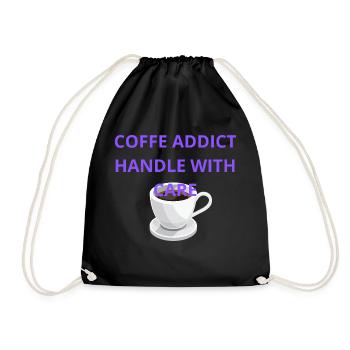 COFFE - Sac de sport léger - noir - Devant