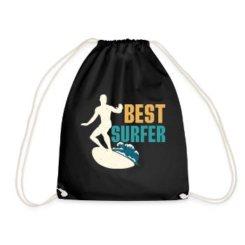 A Good Day Starts With Coffee And Forklift Driving - Drawstring Bag - black - Front