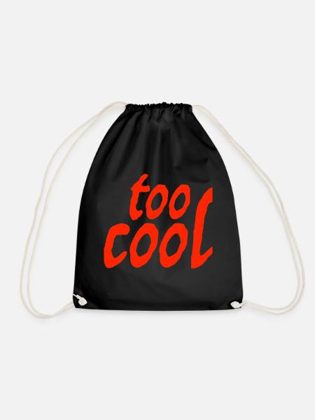 too cool - Turnbeutel - Schwarz