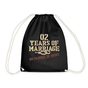 2 Ans Sans Fausse Note - Sac de sport léger - noir - Devant