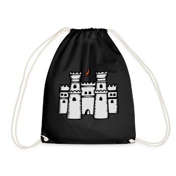 castle_ - Sac de sport léger - noir - Devant