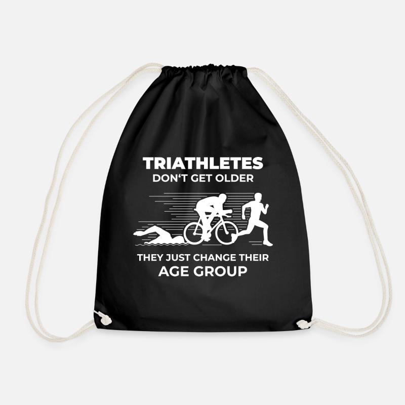 Triathlon - Turnbeutel - Schwarz
