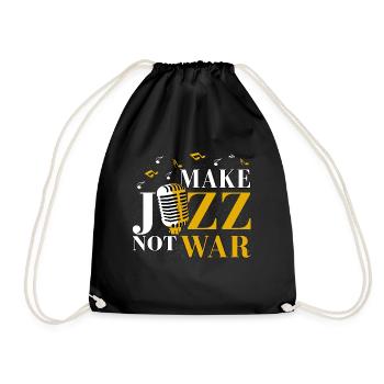 Musique jazz - Sac de sport léger - noir - Devant