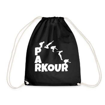 Parkour - Sac de sport léger - noir - Devant