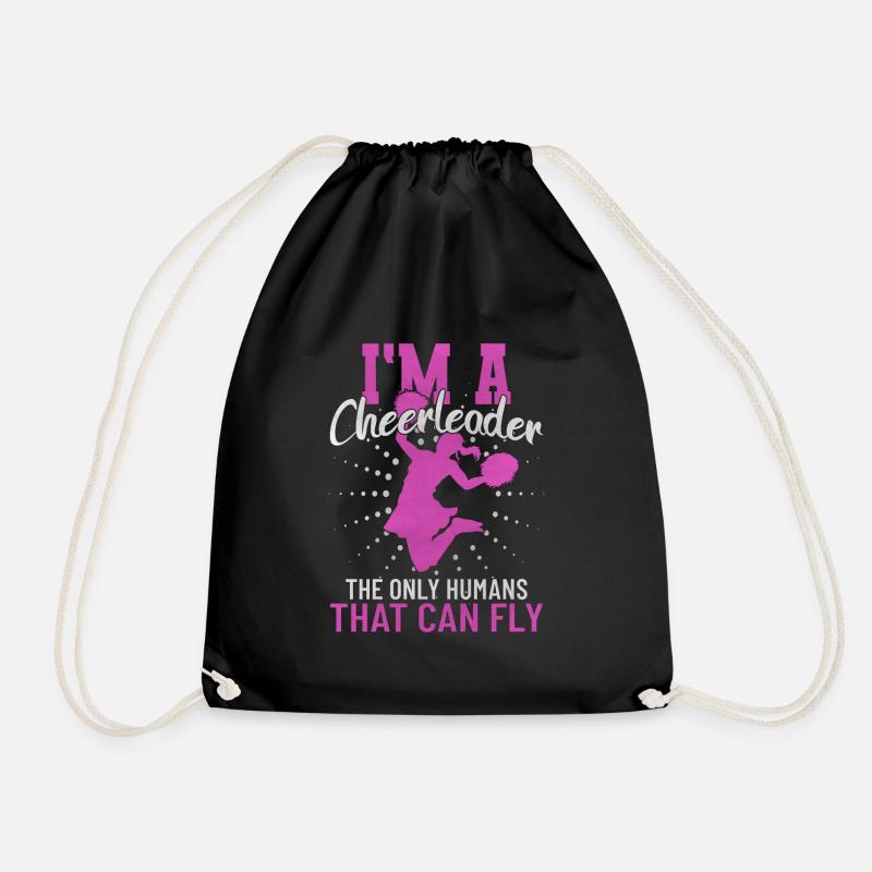 Cheerleader - Turnbeutel - Schwarz