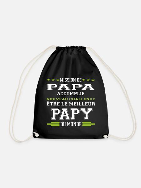 Futur papy - Sac de sport léger - noir