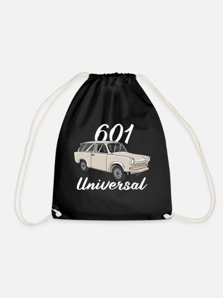 universal 601 - Turnbeutel - Schwarz