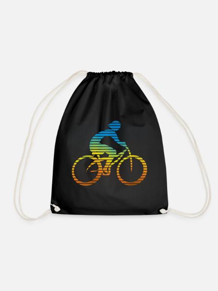 Radfahrer - Turnbeutel - Schwarz