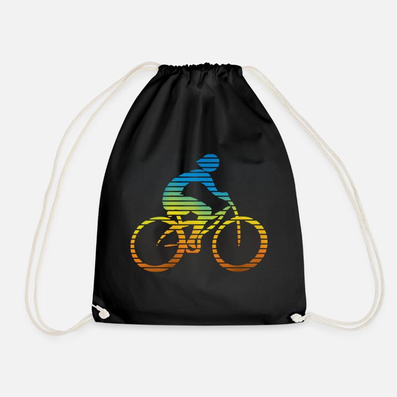 Radfahrer - Turnbeutel - Schwarz