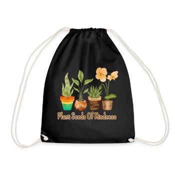 Jardiniers Jardiniers Jardinage Creuser une plante - Sac de sport léger - noir - Devant