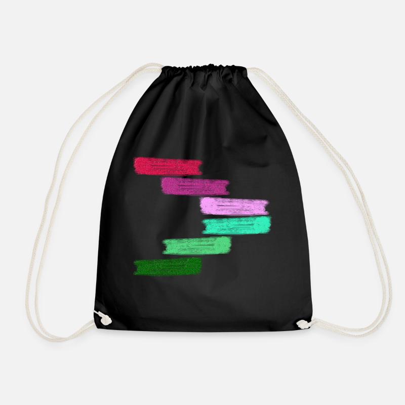 Puzzle de jeu de couleur - Sac de sport léger - noir