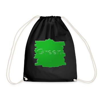 Vert - Sac de sport léger - noir - Devant