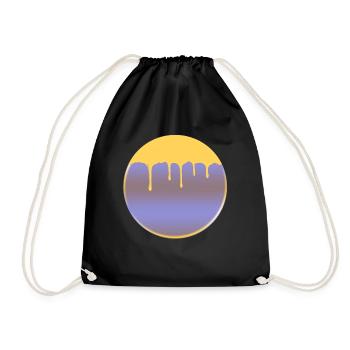 Il est en cours d’exécution - Sac de sport léger - noir - Devant