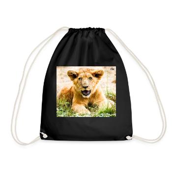 Lionceau - Sac de sport léger - noir - Devant