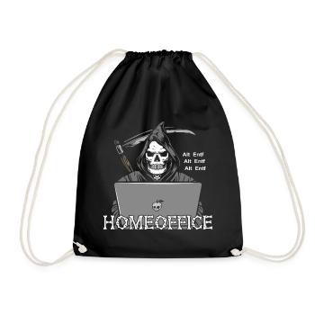 Reaper Homeoffice - Turnbeutel - Schwarz - Vorne