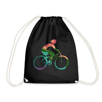 Cycliste - Sac de sport léger - noir - Devant