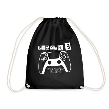 Le joueur 3 est entré dans le jeu Offspring Birth - Sac de sport léger - noir - Devant