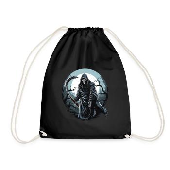 The Grim Reaper - Drawstring Bag - black - Front