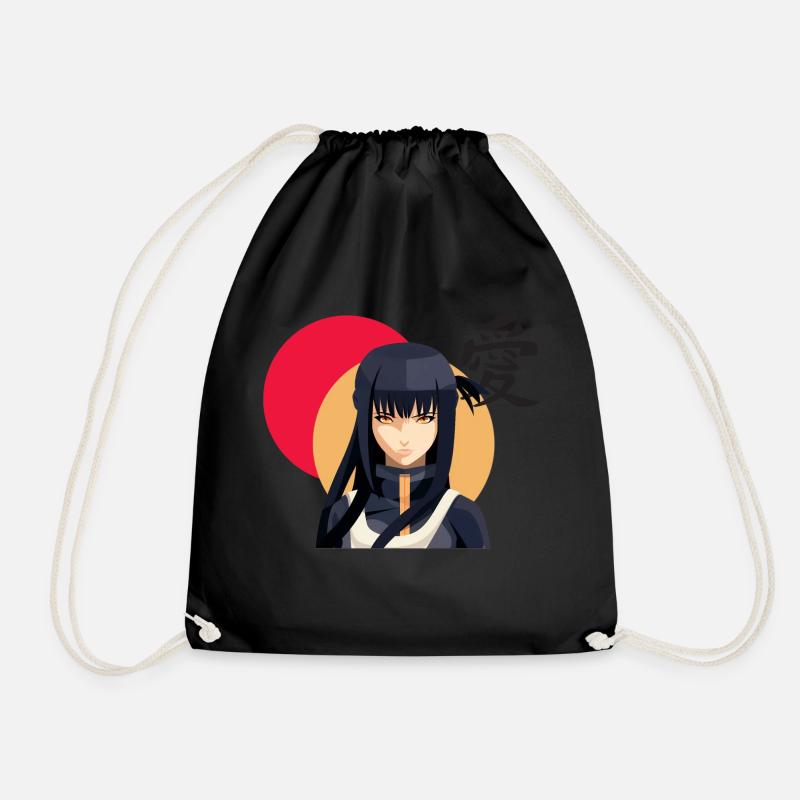Heldin Anime Japan - Turnbeutel - Schwarz