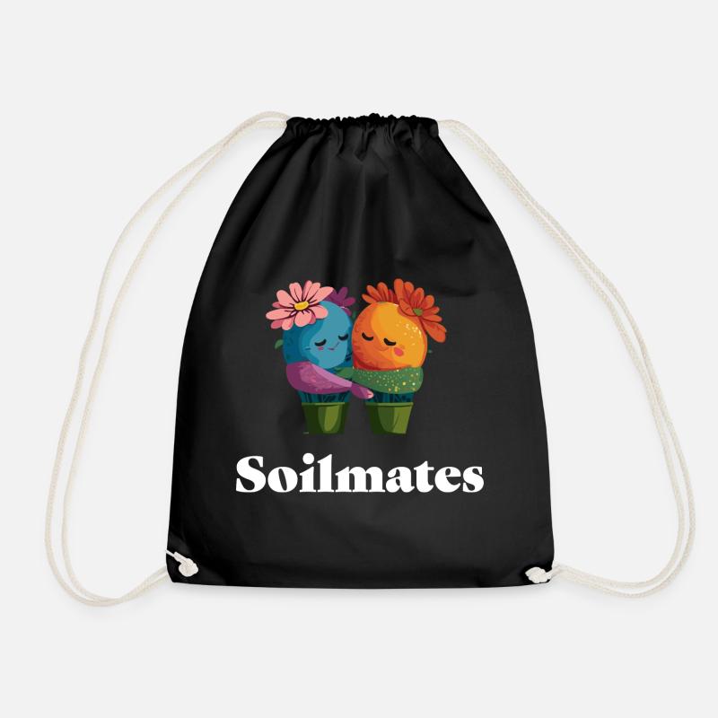 Soilmates - Turnbeutel - Schwarz