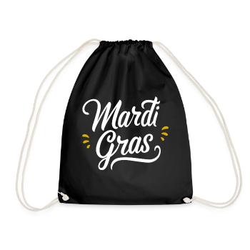 Mardi Gras - Sac de sport léger - noir - Devant
