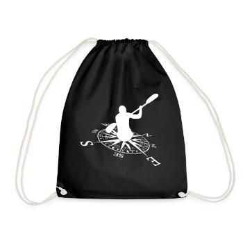 Pagaie - Sac de sport léger - noir - Devant