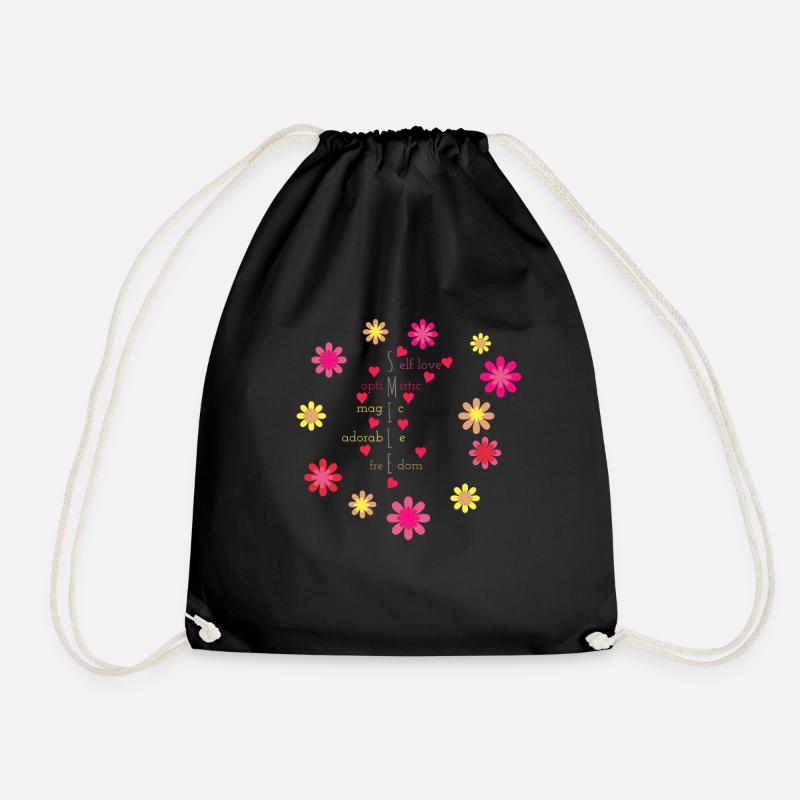 Sourire - Sac de sport léger - noir