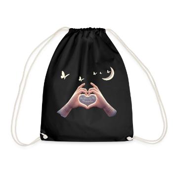 CHANGING LIVES - Drawstring Bag - black - Front